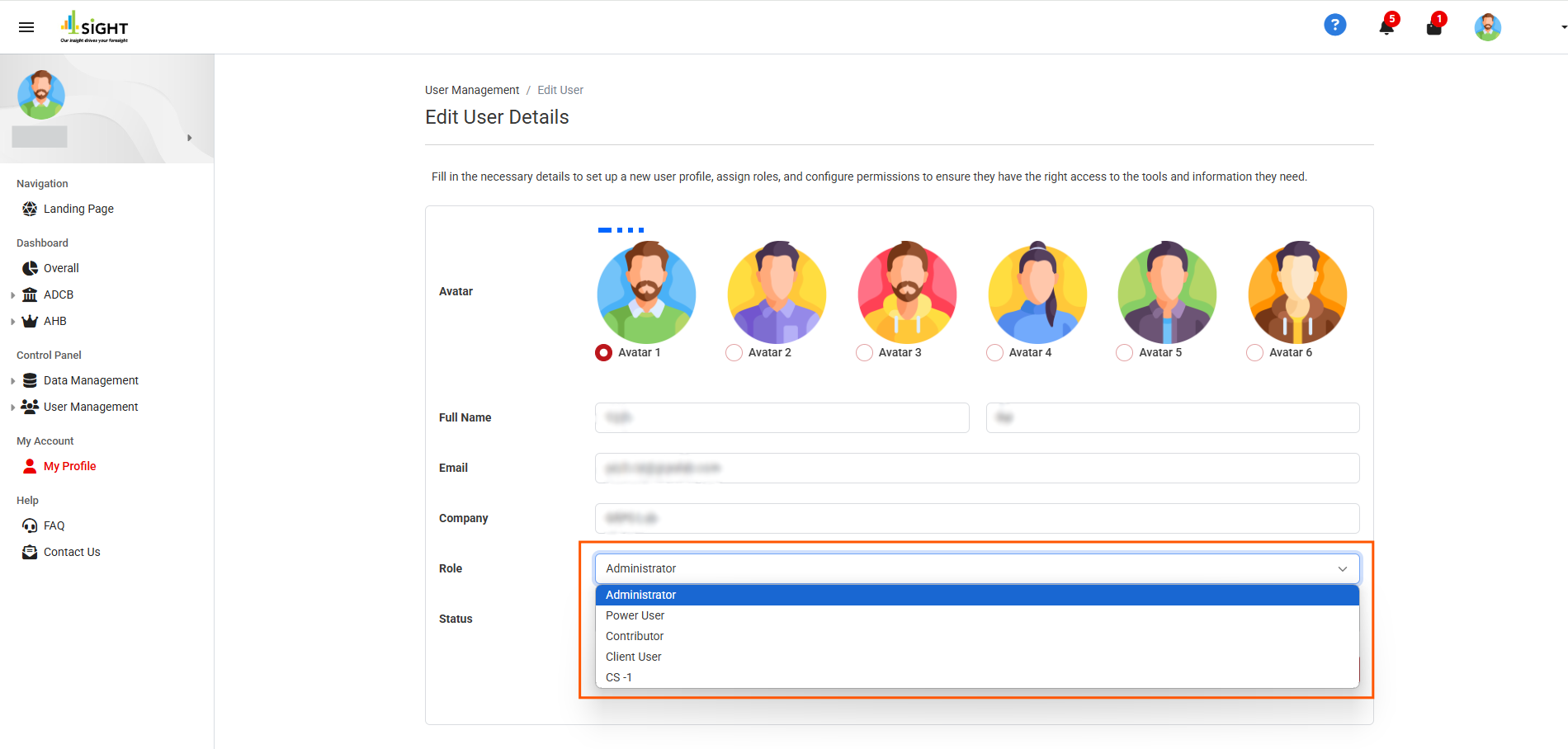 How do I update a user
